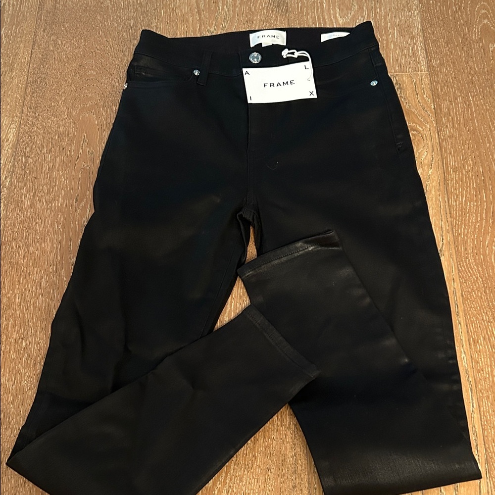 Frame black alix jeans